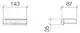 Dornbracht-LULU-Papierrollenhalter-ohne Deckel-Ausladung 87mm-platin gebürstet, 83500710-06 Galeriebild 3